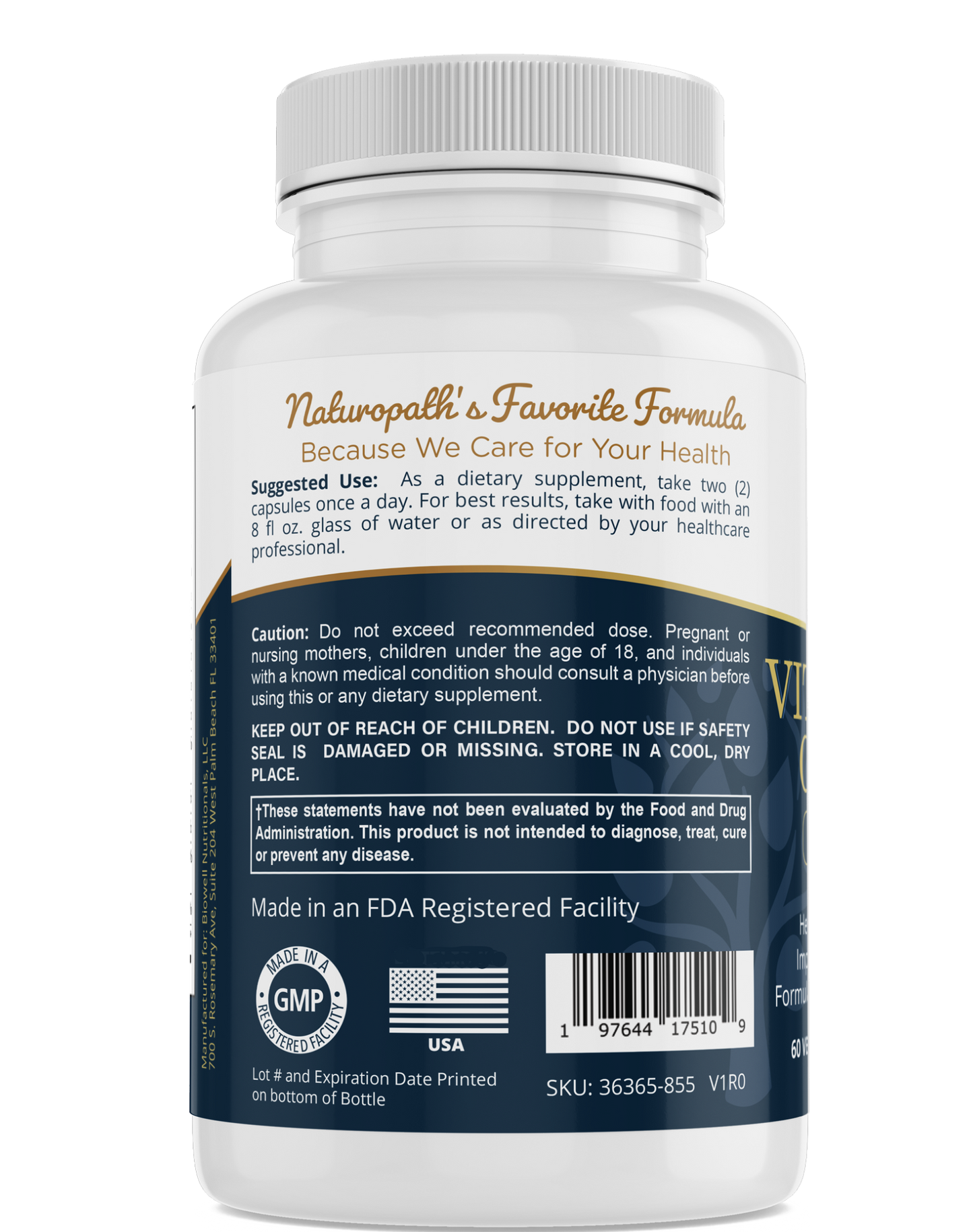 Vitamin B-12 Complex - with Choline & Inositol
