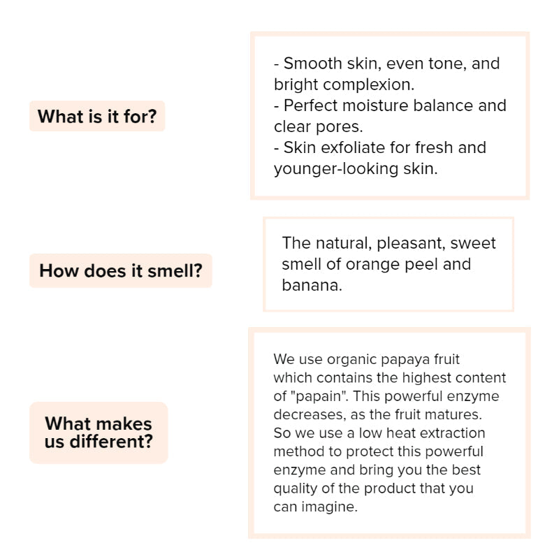 Banana Exfoliating Mask